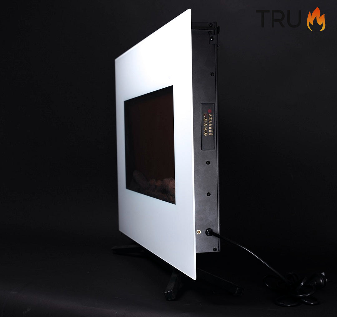 2025 TruFlame™ 36inch Wide White Wall Mounted Electric Fire