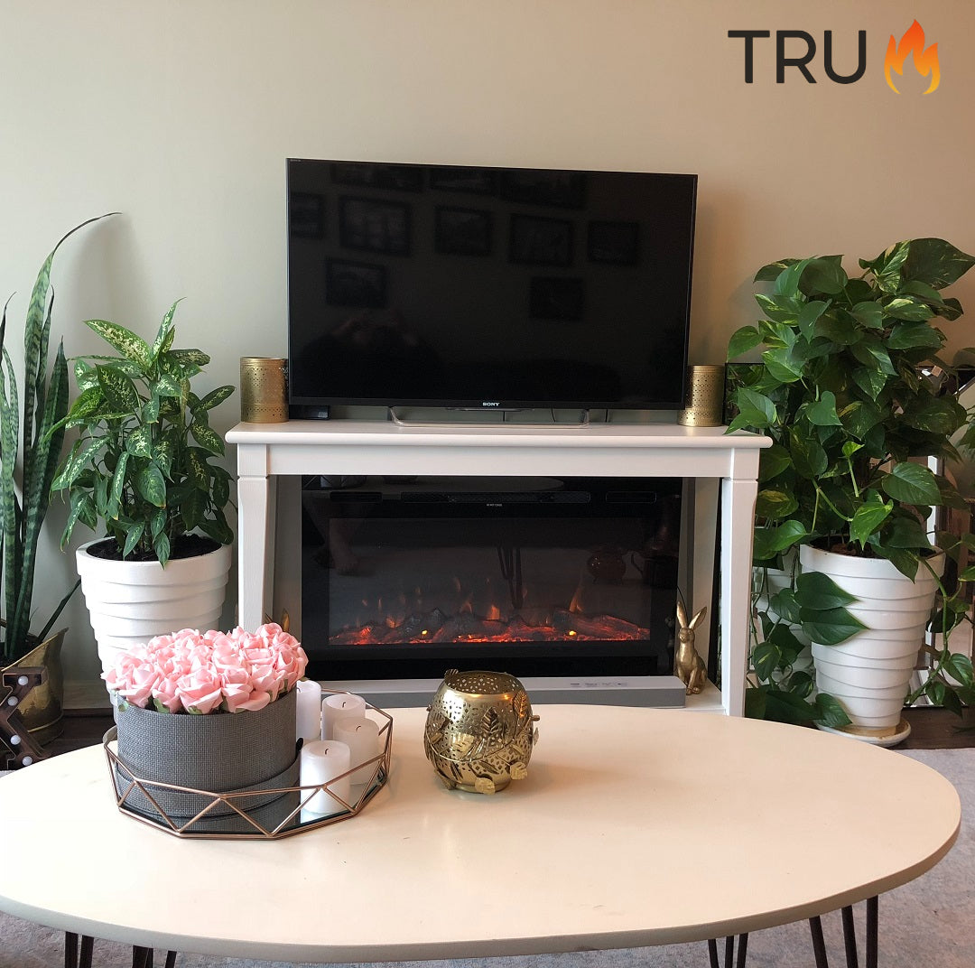 2025 TruFlame™ 36inch Black Wall Mounted Electric Fire