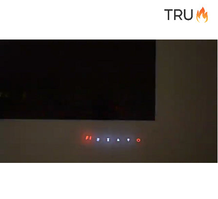 2025 TruFlame™ 36inch Wide White Wall Mounted Electric Fire