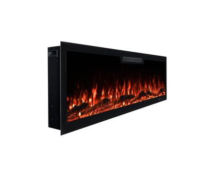 2025 TruFlame™ 50inch Wide Black Wall Mounted Electric Fire