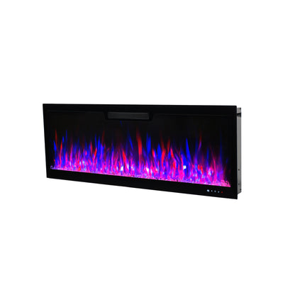 2026 TruFlame™ 42inch Wide Black Wall Mounted Electric Fire
