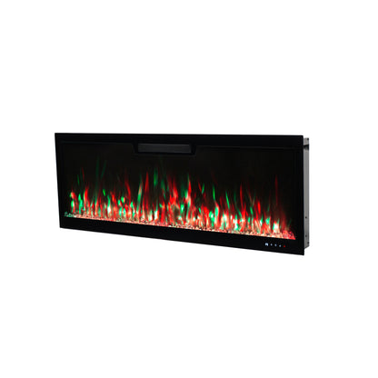 2025 TruFlame™ 50inch Wide Black Wall Mounted Electric Fire