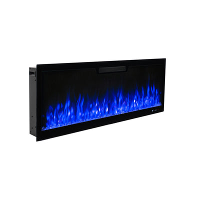 2026 TruFlame™ 42inch Wide Black Wall Mounted Electric Fire