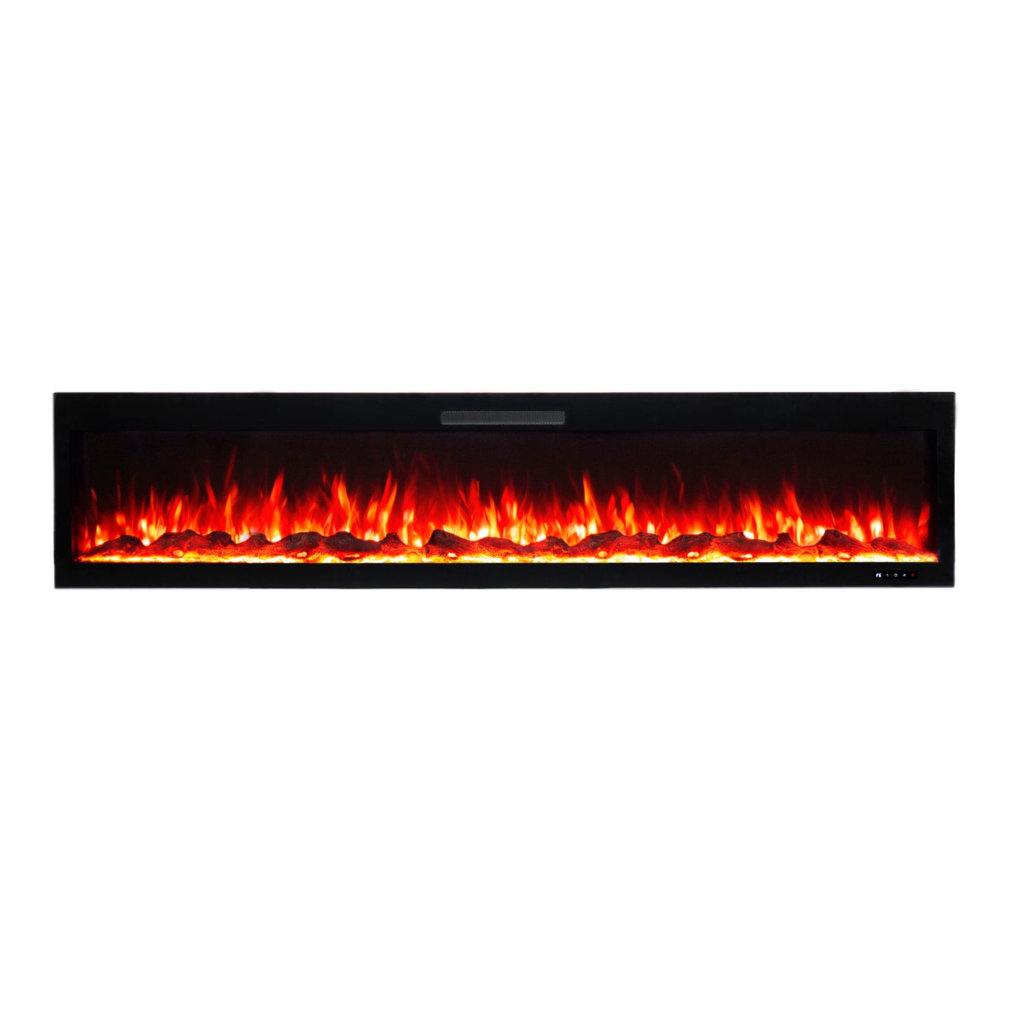 2026 TruFlame™ 72inch Wide Black Wall Mounted Electric Fire