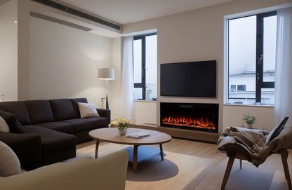 2025 TruFlame™ 50inch Wide Black Wall Mounted Electric Fire