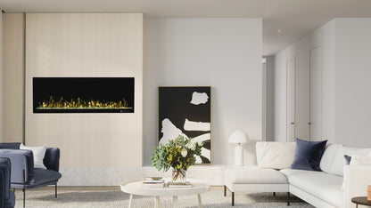 2025 TruFlame™ 50inch Wide Black Wall Mounted Electric Fire